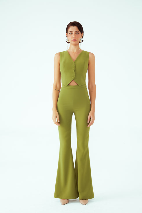 BELL BOTTOMED TROUSERS - Barrus London